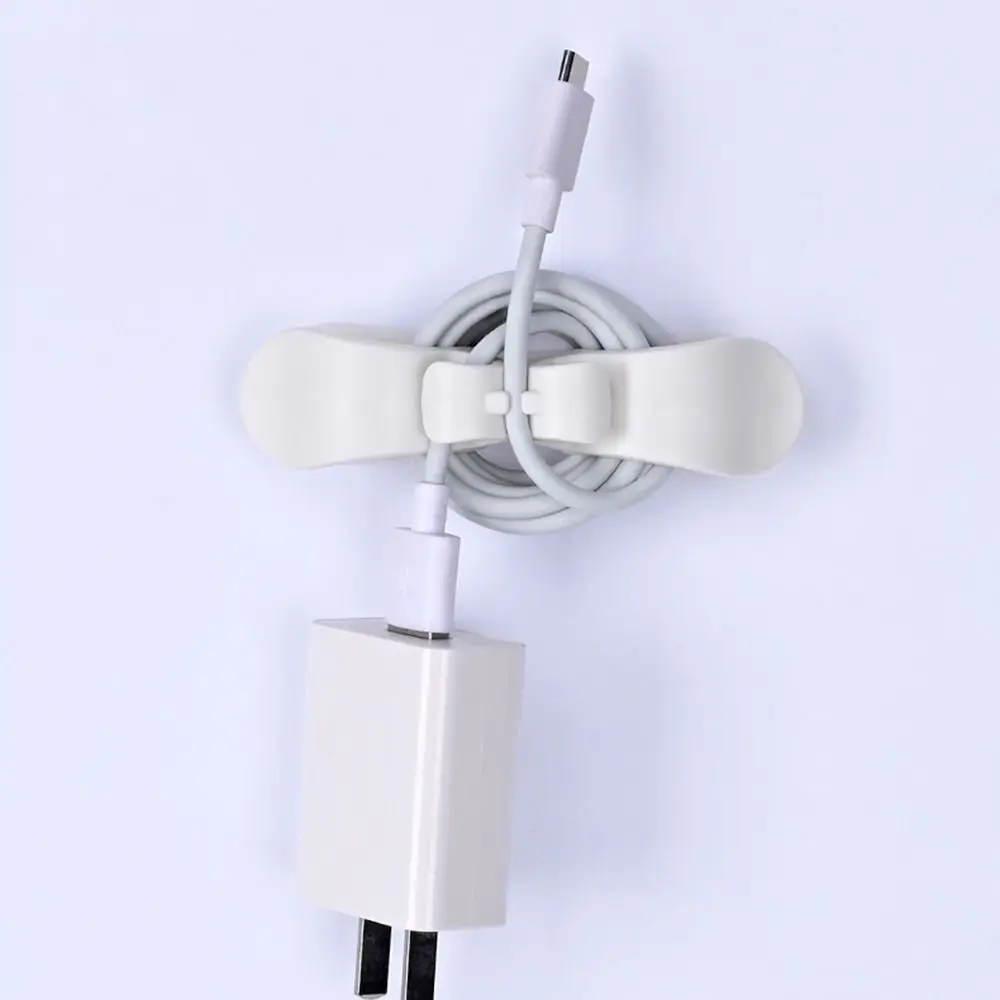 Upgraded Appliances Cord Organizer Wire Fixer Punch-free Kitchen Winder Self-Adhesive Cable Management