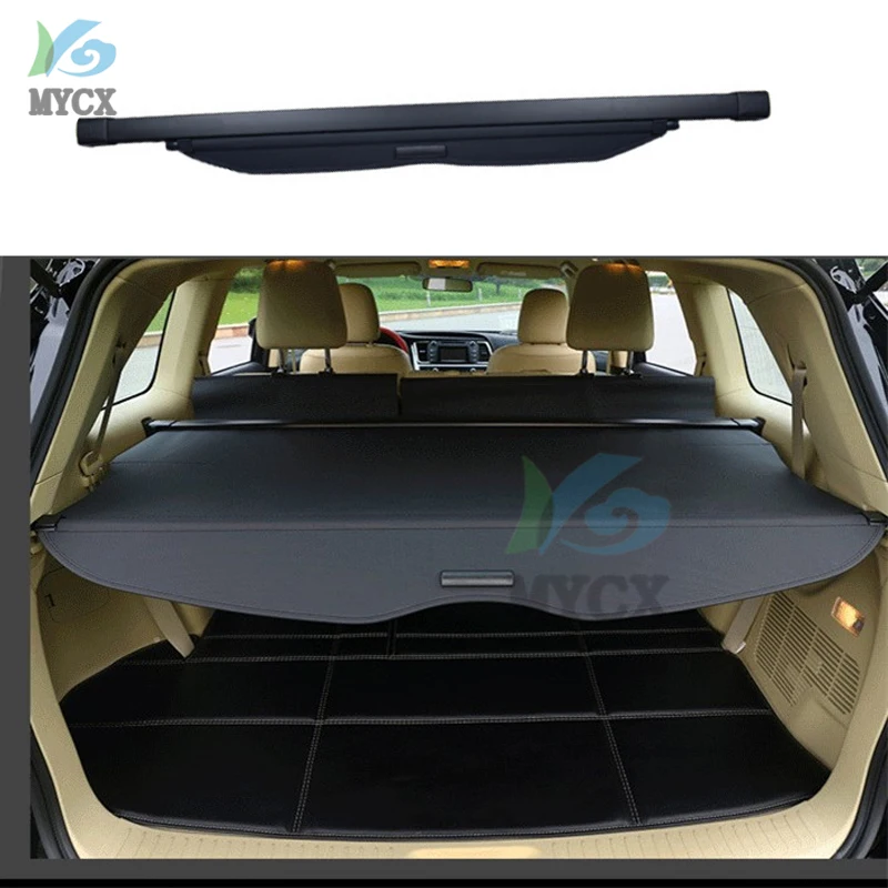 Car Interior Rear Trunk Cargo Luggage Cover Security Shade Shield Curtain Retractable Cargo Cover For Dodge Cooler 2012-2017