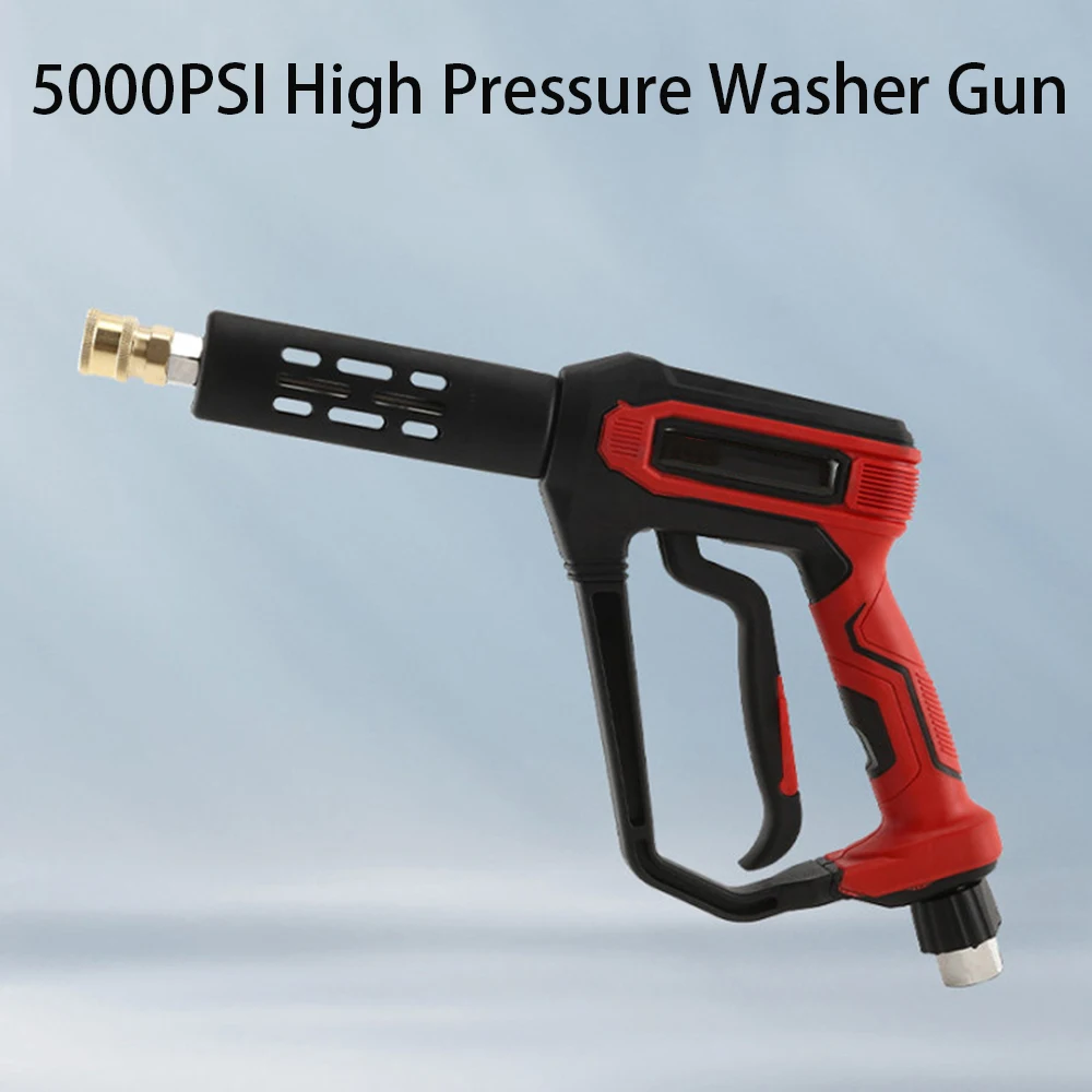 350Bar High Pressure Washer Spray Water Gun  Industrial Rust Cleaning Machine  Car Motorcycle Wall Cleaning Gun