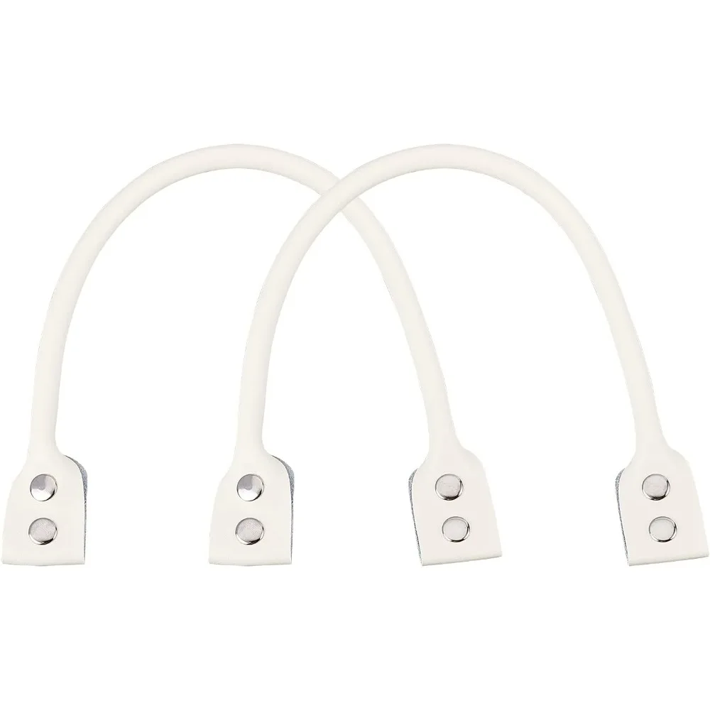 

2 шт. кожаная ручка для кошелька, 18,5-дюймовый ремень для сумки из воловьей кожи, сменный съемный плечевой ремень для клатчи