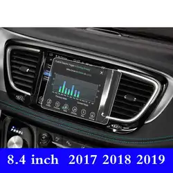 For Chrysler Pacifica/Chrysler Pacifica Hybrid L LX TOURING PLUS L 2017-2019 8.4 Inch GPS Screen Tempered Glass Protector Film