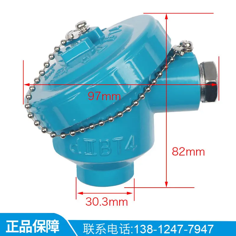 Compact Small Housing Explosion-Proof M22 Thermocouple Junction Box Thermal Resistance Housing Temperature Sensor