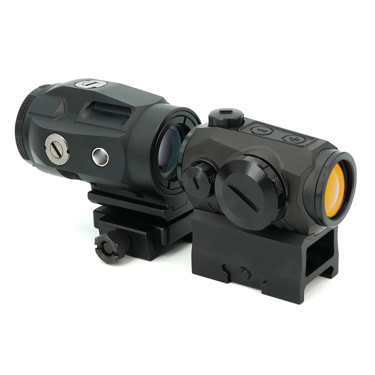 Imagem -02 - Dot Sight Riflescope 3x22 mm Lupa Compacta w Juliet3 Romeo5-red