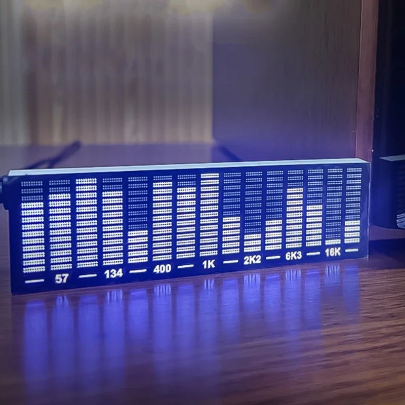 LED الموسيقى الطيف LED مؤشر مستوى الصوت لاقط إيقاع ضوء 12 فولت 24 فولت مكبر للصوت VU متر لسيارة لاعب جو مصابيح