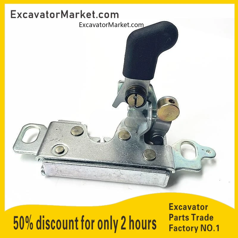 Excavator Parts Ec220d/250d/300d/350d/380d/480d Excavator Cab Door Lock Assembly Outer Handle Lock Block Accessories