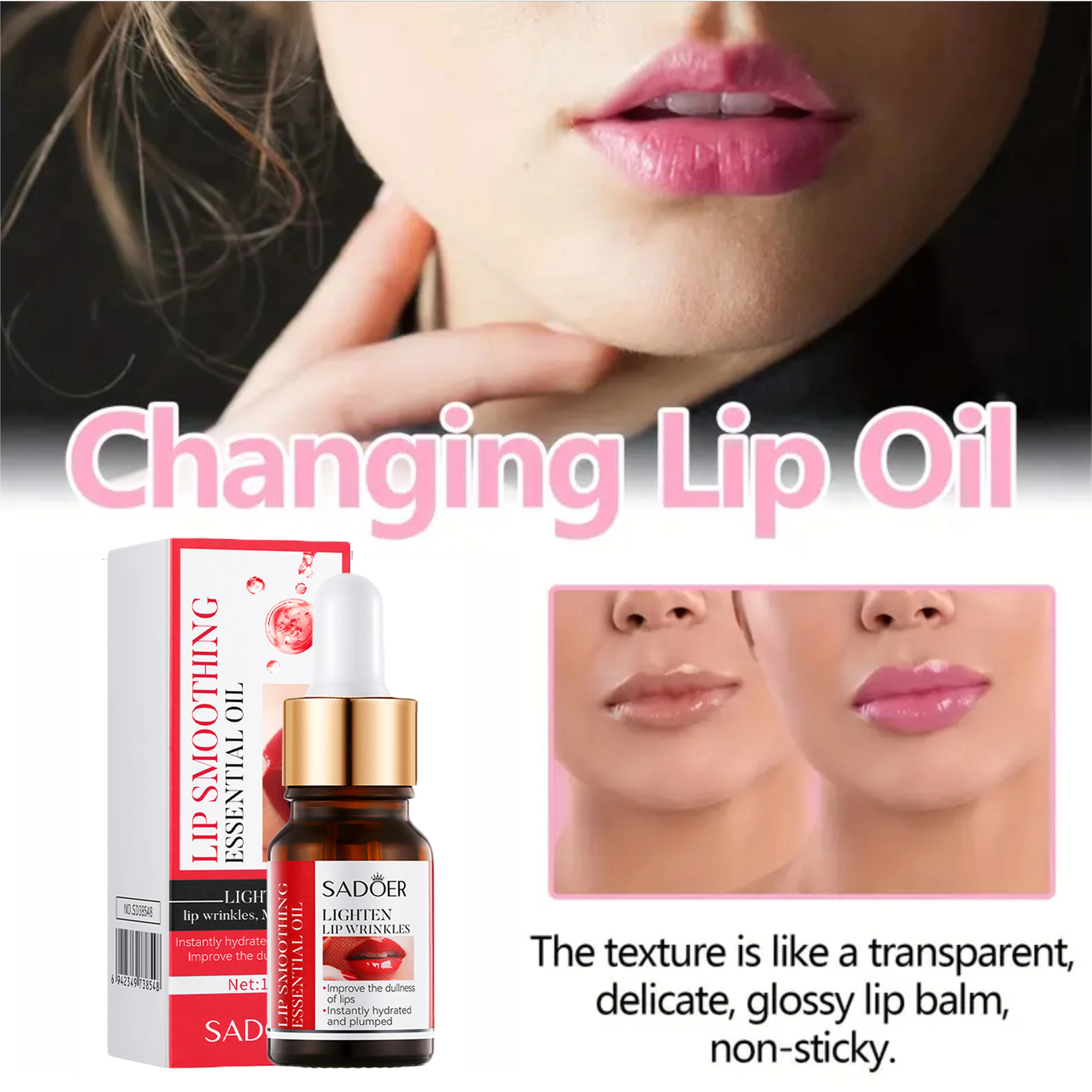 Olejek do ust natychmiastowy efekt powiększający usta długotrwały efekt objętości nawilżający seksowna pielęgnacja ust redukujący drobne linie błyszczyk serum kosmetyki
