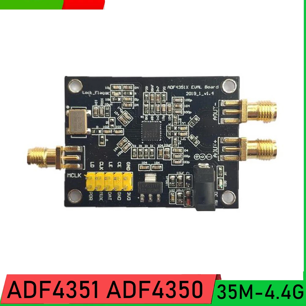 

ADF4350 ADF43501 USB RF Signal Source generator sine wave / CY7C68013A logic analyzer Ham Radio Amplifier LAN