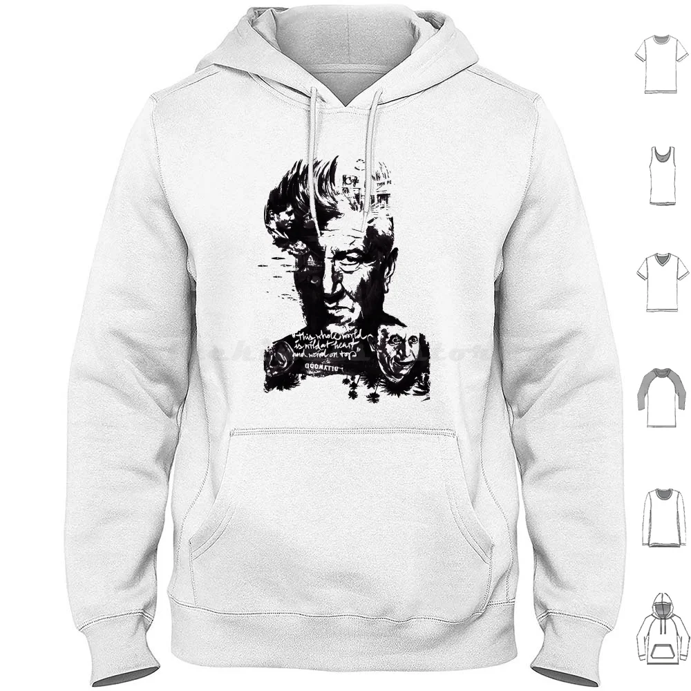 Director Lynch Hoodie Cotton Long Sleeve Lynch David Lynch Hollywood Director Movies Film Camera Lights Action Drama Oscar