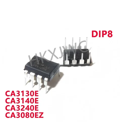 2-5/PCS New CA3080E CA3080EZ CA3130E CA3130EZ CA3140E CA3140EZ CA3240E CA3240EZ DIP8 Operational amplifier chip Ship Immediately