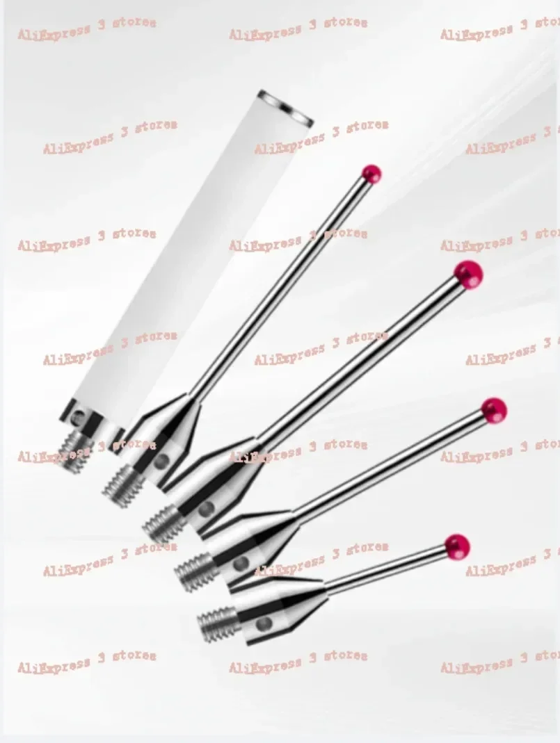 1PC Three-dimensional Probe Three-coordinate Stylus  Steel Probe Ruby Probe CNC Machine Tool Special Stylus Thread M4