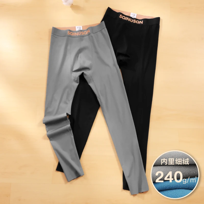 Men's shark pants slim fit sports leggings trousers underwear and autumn pants warm bodybuildingleggings for autumn and winter