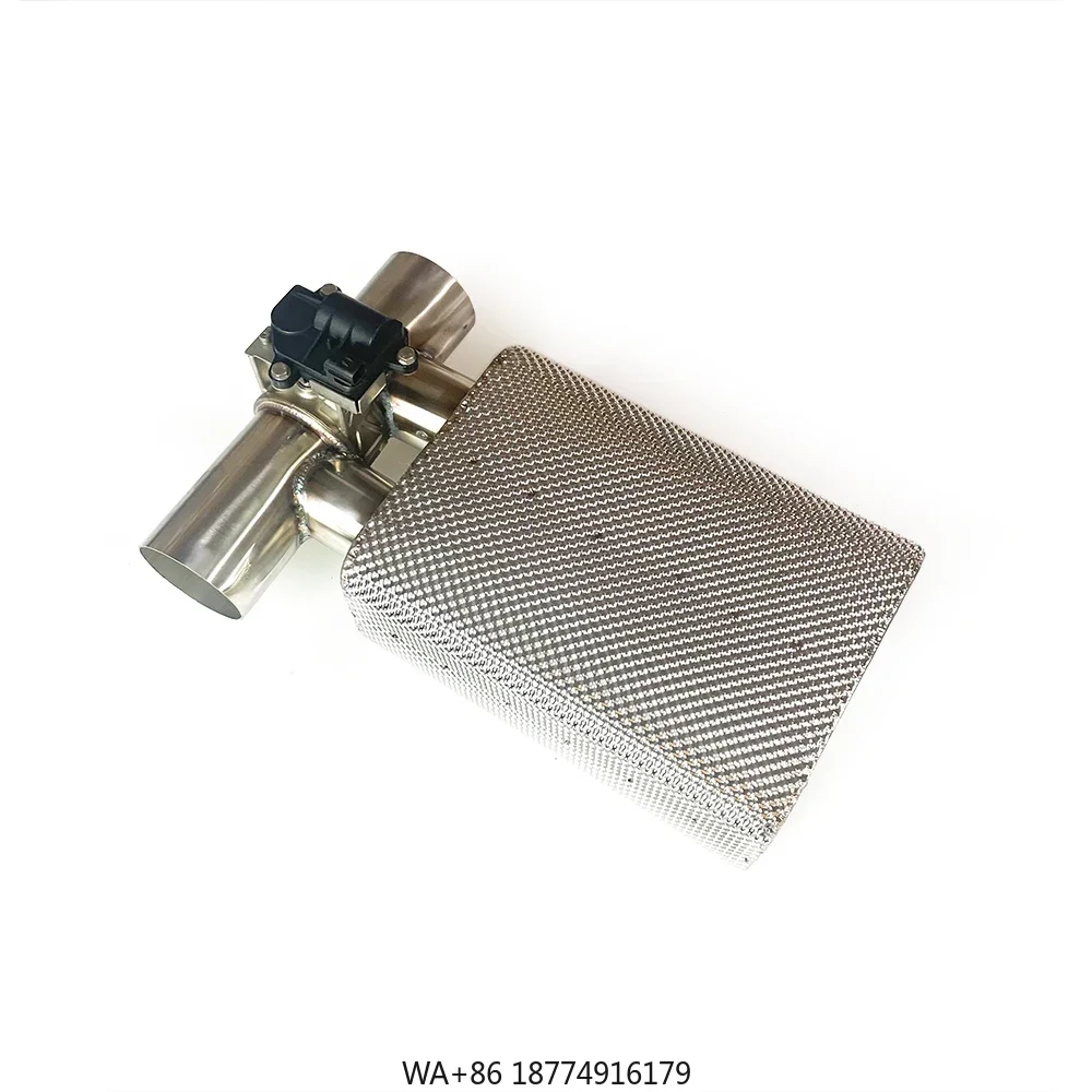 

Универсальная выхлопная система из нержавеющей стали, впускная труба, 63 мм, 70 мм, универсальный глушитель выхлопной трубы, индивидуальный электронный клапан