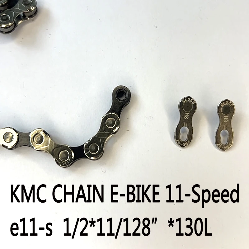 

KMC E11s E-BIKE 11-скоростная электрическая велосипедная цепь 1/2 дюйма * 11/128 дюйма * 130 л/электрическая вспомогательная специальная цепь BiKE