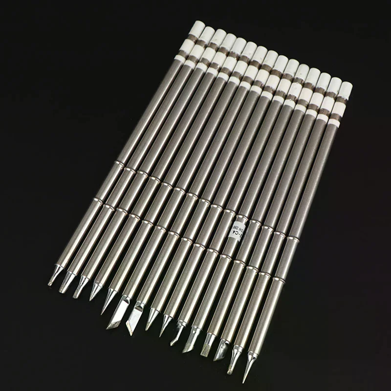 Compatible T12 Soldering Iron Tips T12 K I ILS J02 JL02 KU Welding Head For Hakko FX951 T12 Soldering Station DIY Tools