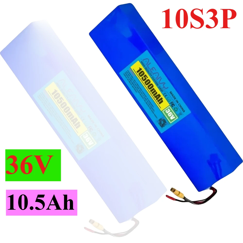 

For Kugoo S2/S3/S4/M2 Electric Scooter Replacement Battery - 10S3P 36V 10500mAh 18650 Lithium Pack.