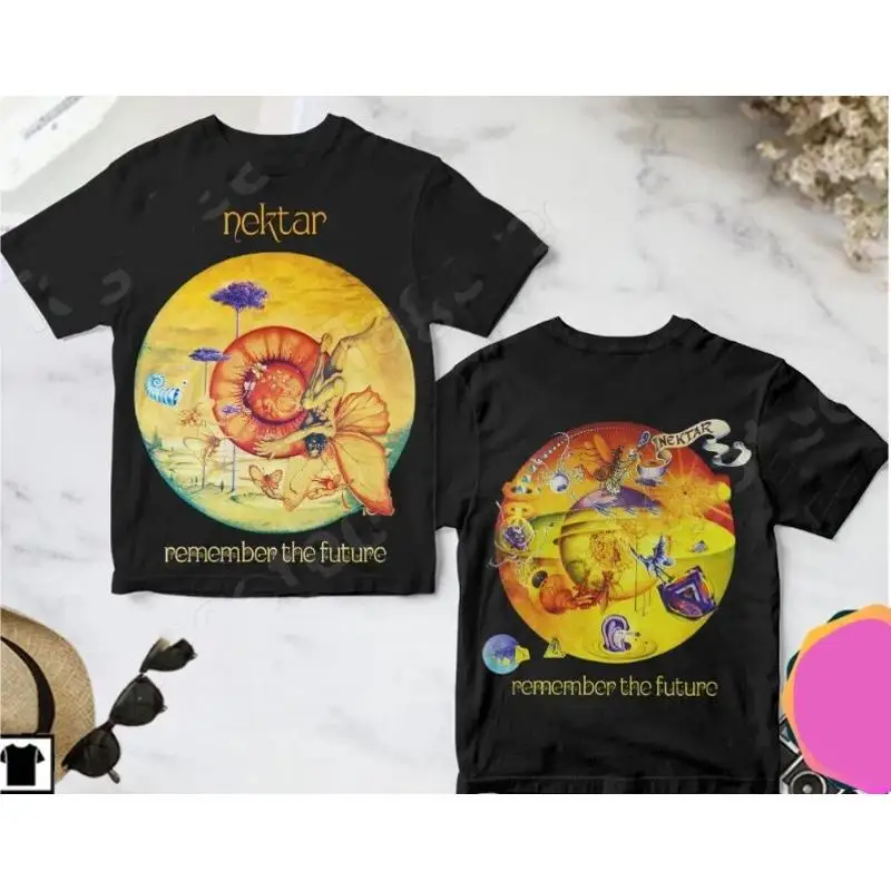Nektar recuerda al futuro portada del álbum AOP camiseta 3D
