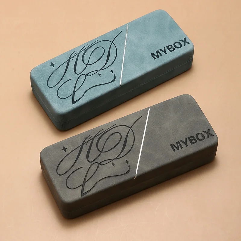 Fashionable and Simple Square Glasses Case Mybox Personalized Retro Glasses Tin Box Can Hold Various Glasses