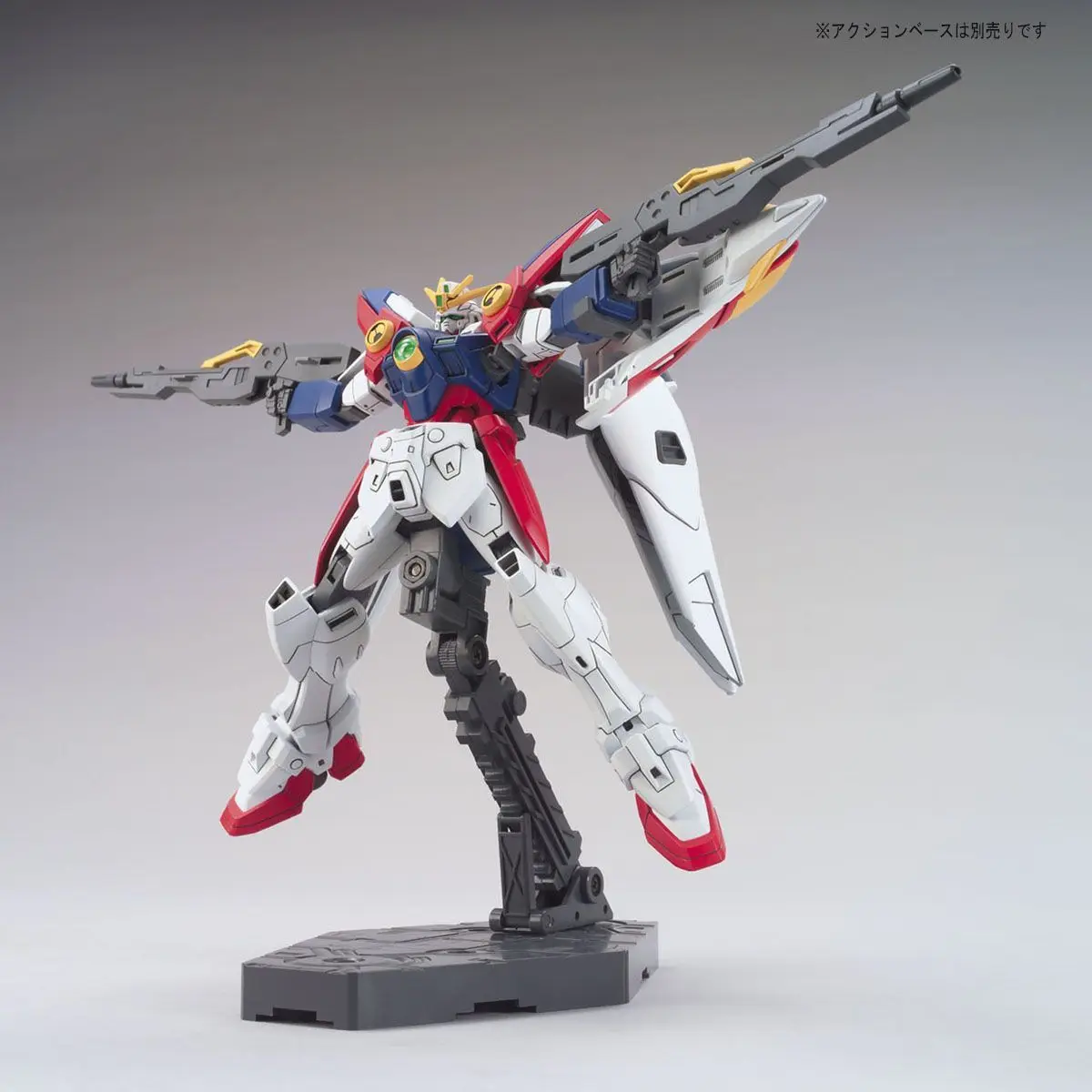 

Bandai Hguc Hgac 174 1/144 Gundam W Xxxg-00W0 Wing Zero Assembly Model Cool Gift Mecha Warrior Model Figurine Puzzle Toy