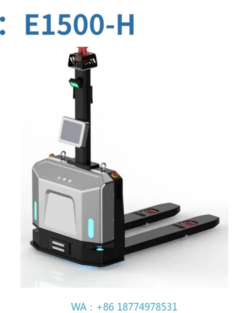 Differential Drive Wheel Mecanum Robot Steering Automatic Industrial AGV Vehicle E1500 Logistics Forklift Warehouse Dual