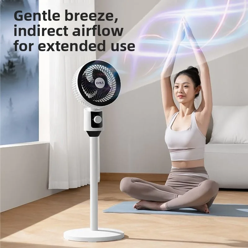 Floor Fan Air Circulation Fan Home Use Tabletop Floorstanding Dual Use Remote Control Air Circulator Household Floor Fan