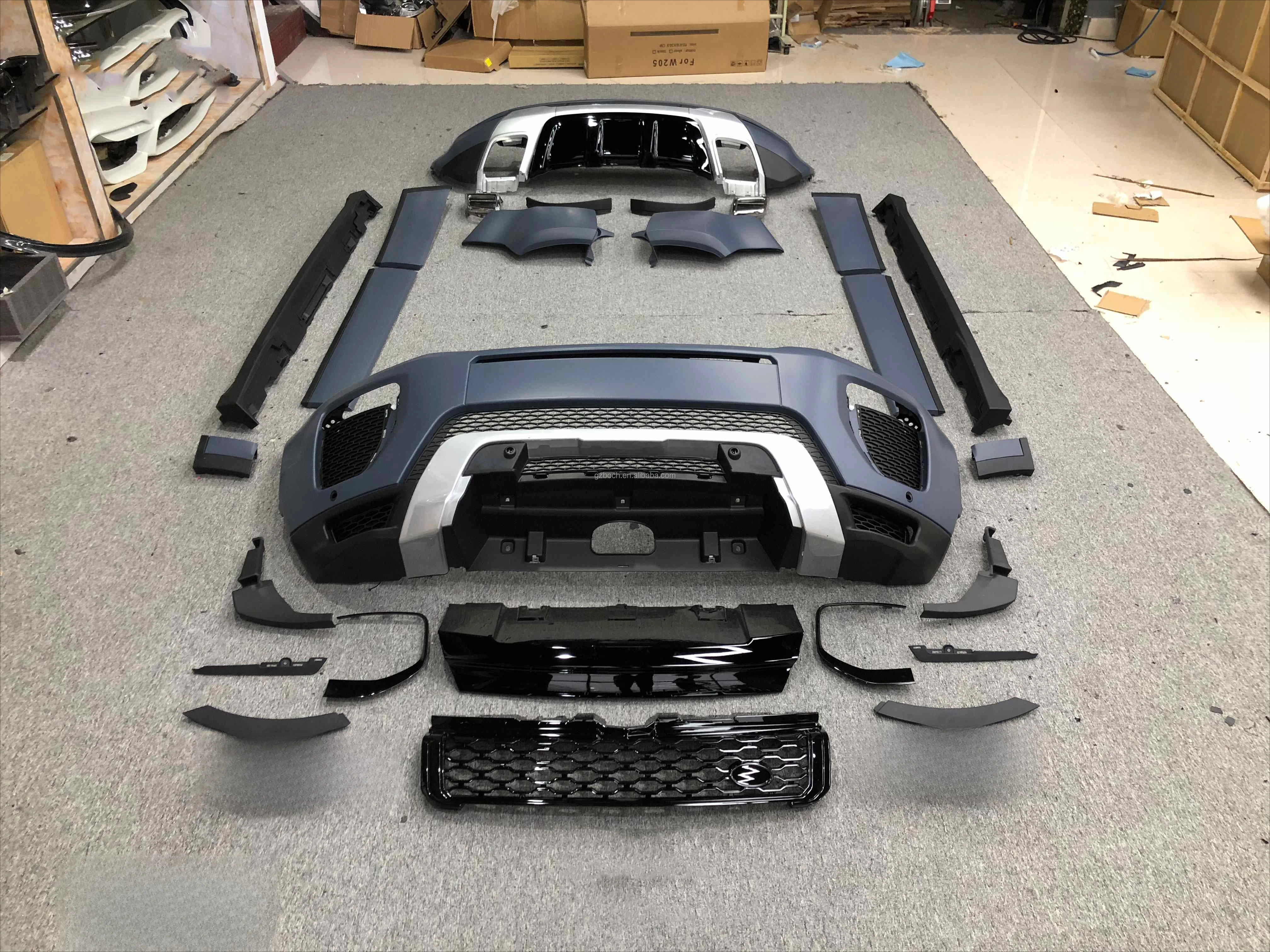 2010-2017 to Luxurious Bodykit Genuine Car Bumper for Evoque 2