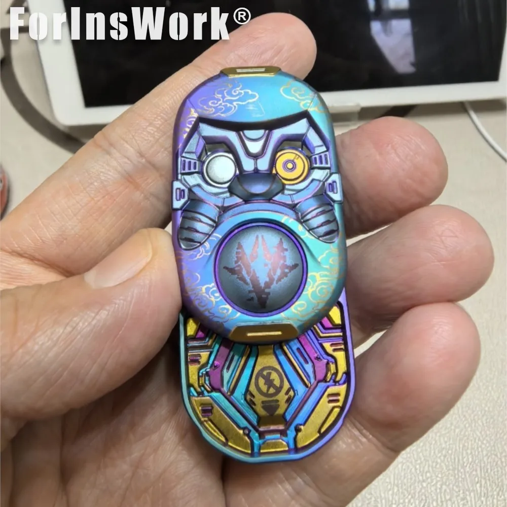Hero Dharma Titan Farbe Push Slider Antistress Erwachsene Spielzeug Sensorischen Spielzeug Für Autismus Hand Spinner Büro Schreibtisch Zubehör