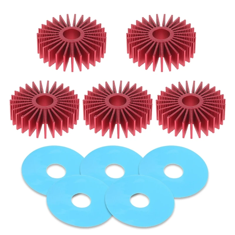 Radiatore dissipatore calore rotondo da 36 mm per dissipatori calore motore passo-passo stampante Voron 2.4 3D