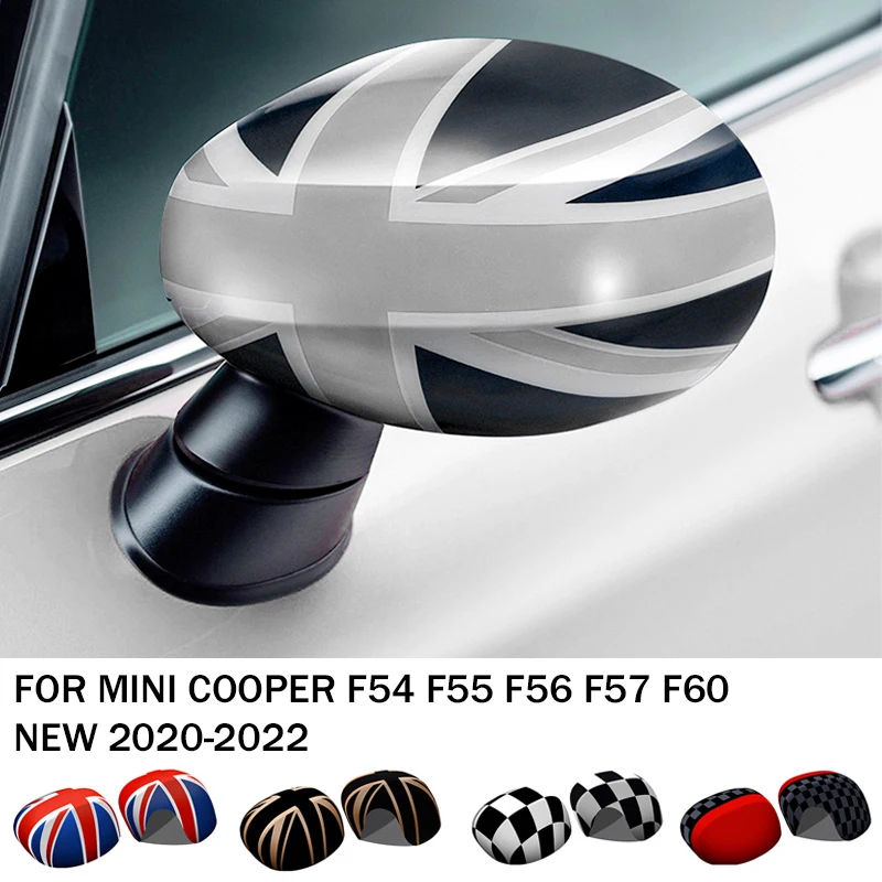 

Door Rearview Wing Mirror Cover Case Car Accessories For Coope r S Club man Country man One J C W F 54 F 55 F 56 F 57 F 60