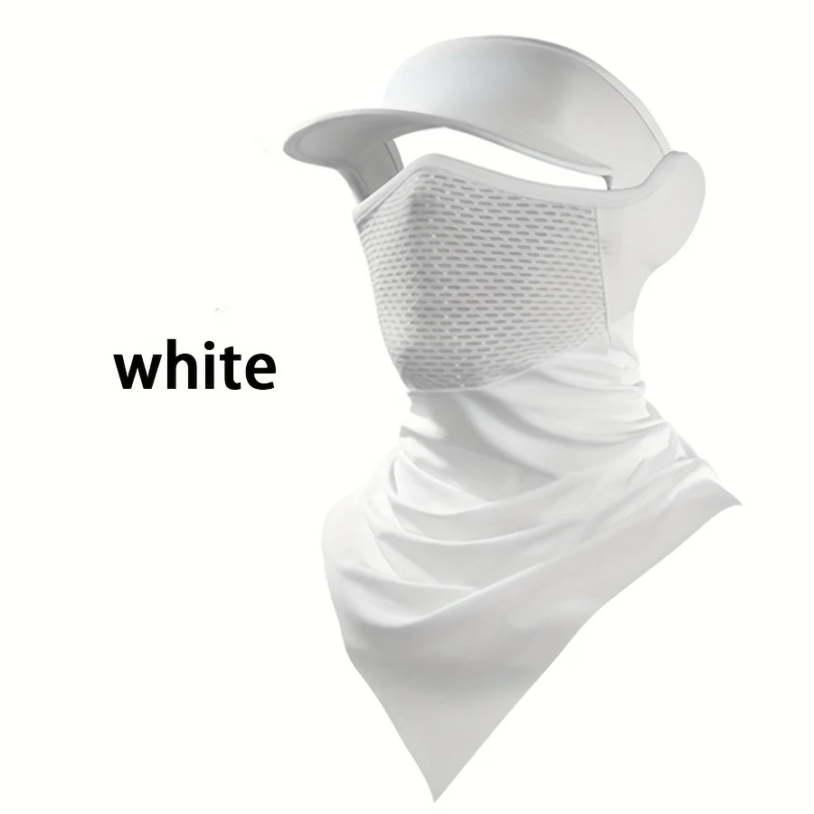 AliExpress WRELS Summer Full Face Mask Breathable Anti-UV Neck Flap Wide Brim Cycling Bandana Outdoor Sport Fishing Hiking Sunscreen Ice Silk Cap