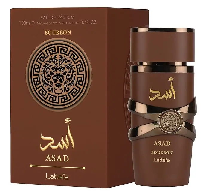 Lattafa Asad Bourbon Eau De Parfum Spray فرمون عطر المرأة العربية عطر فرمون كولونيا للرجل هدية عيد ميلاد