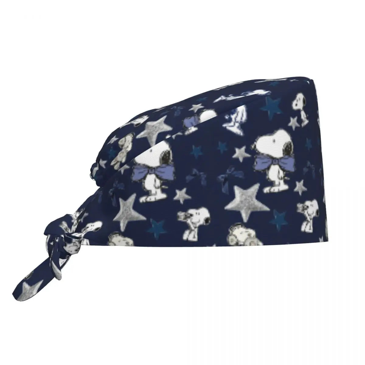 Snoopy Collage Hospita gorros quirúrgicos de enfermería médica dibujos animados cuidado de mascotas gorros de trabajo de enfermería gorra moda hombres mujeres     Gorros exfoliantes