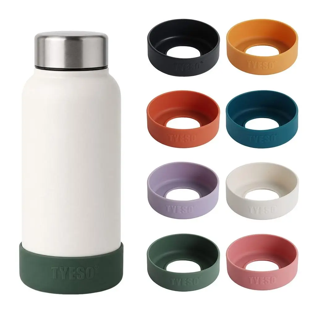 1Pcs Durable Anti Slip Bottle Cover Protective 71-75mm Silicone Coaster Universal Mug Cup Bottom Sleeve for Tyeso Mug
