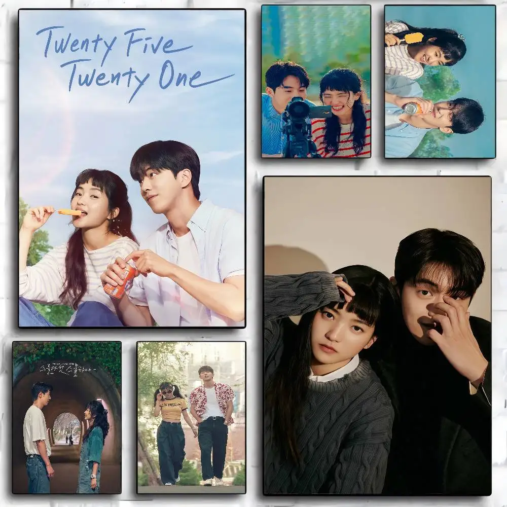 Twenty Five Twenty One 25 21 Korean Dram Vintage Posters Sticky Whitepaper Prints Posters Artwork Posters Wall Stickers