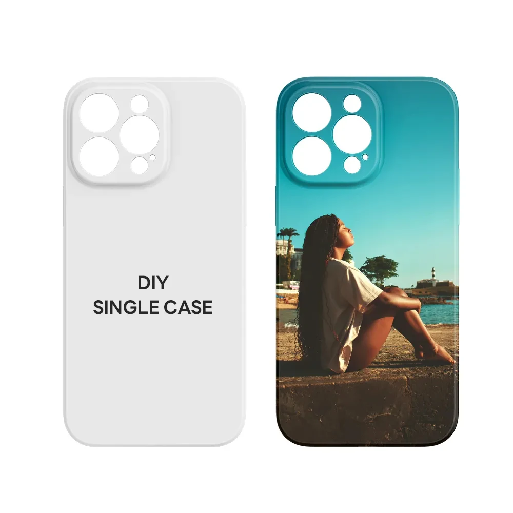 TuoLi 20Pcs Blanks 3D Sublimation Mobile Cover Custom Cute Picture PC Hard Phone Case Diy Supplies