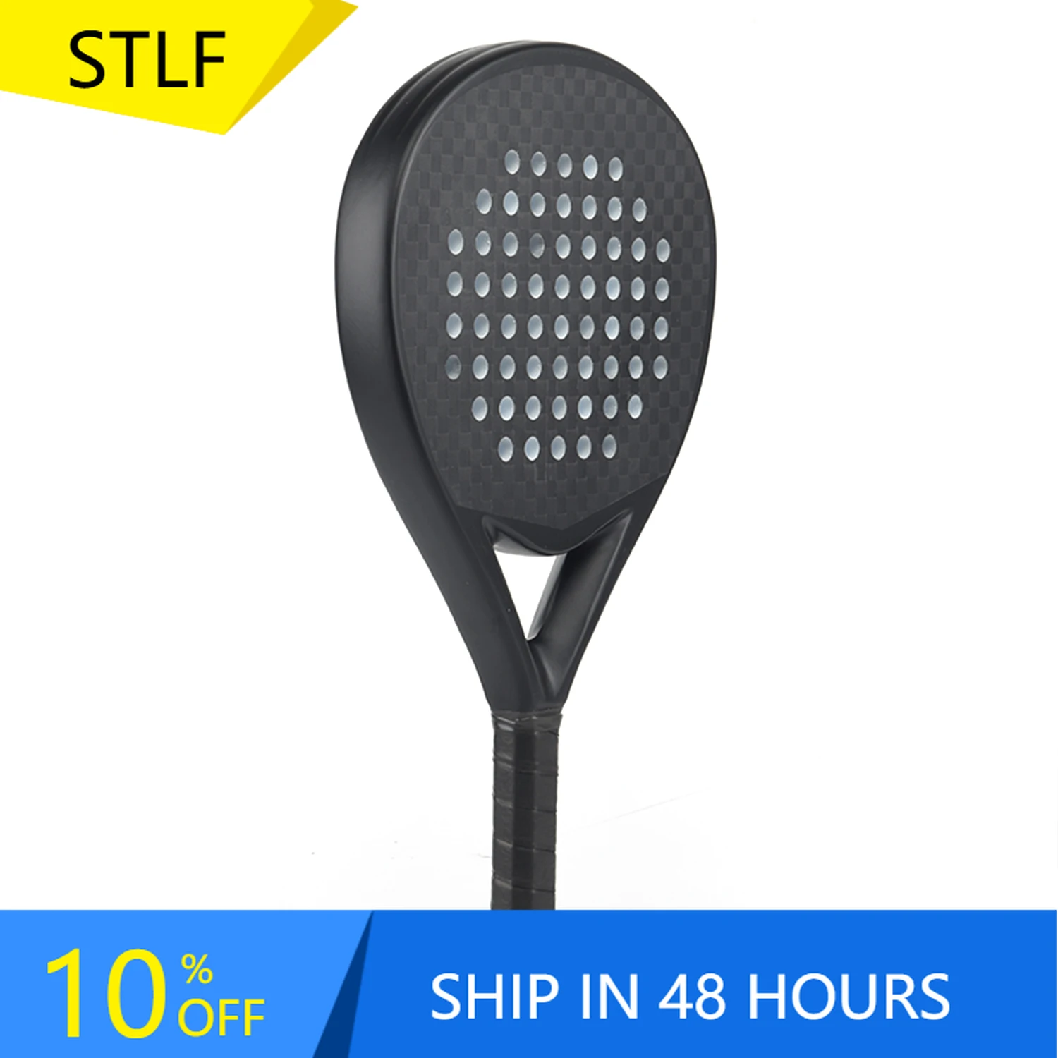 

STLFCustomized Design Hot Selling Carbon Padel Racket 18K Composite Padel Tennis Racket