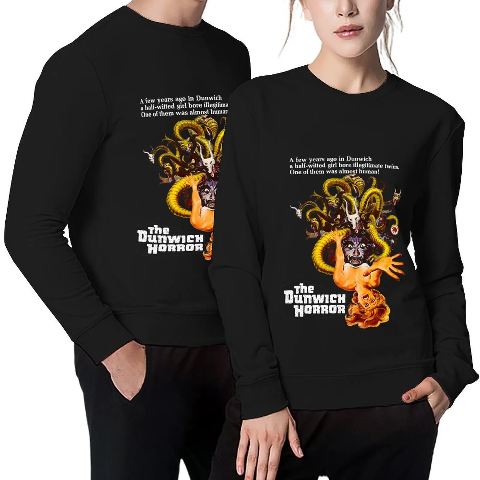 

The Dunwich Horror Classic Pullover winter clothes japanese style anime clothing men's clothes sweatshirt male