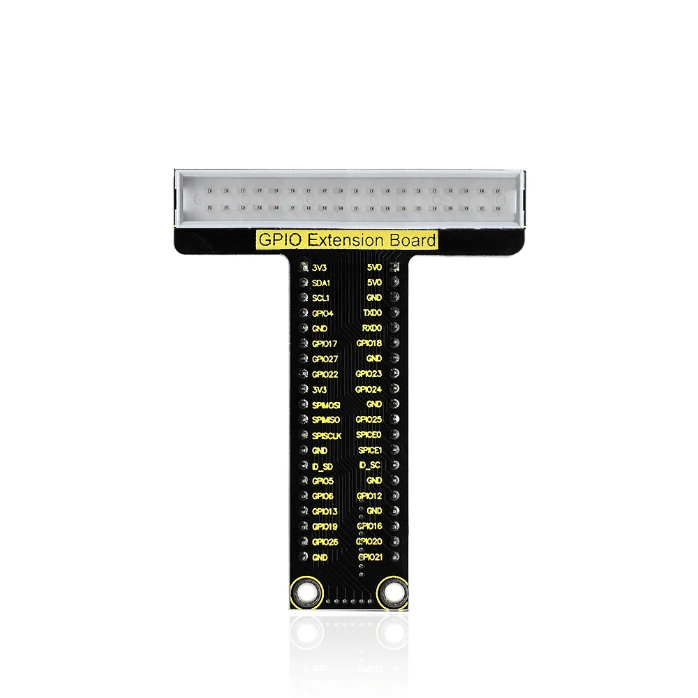 Keyestudio RPI GPIO T-type Shield For Raspberry Pi Extension Board Connect External Device On Breadboard For DIY Kit