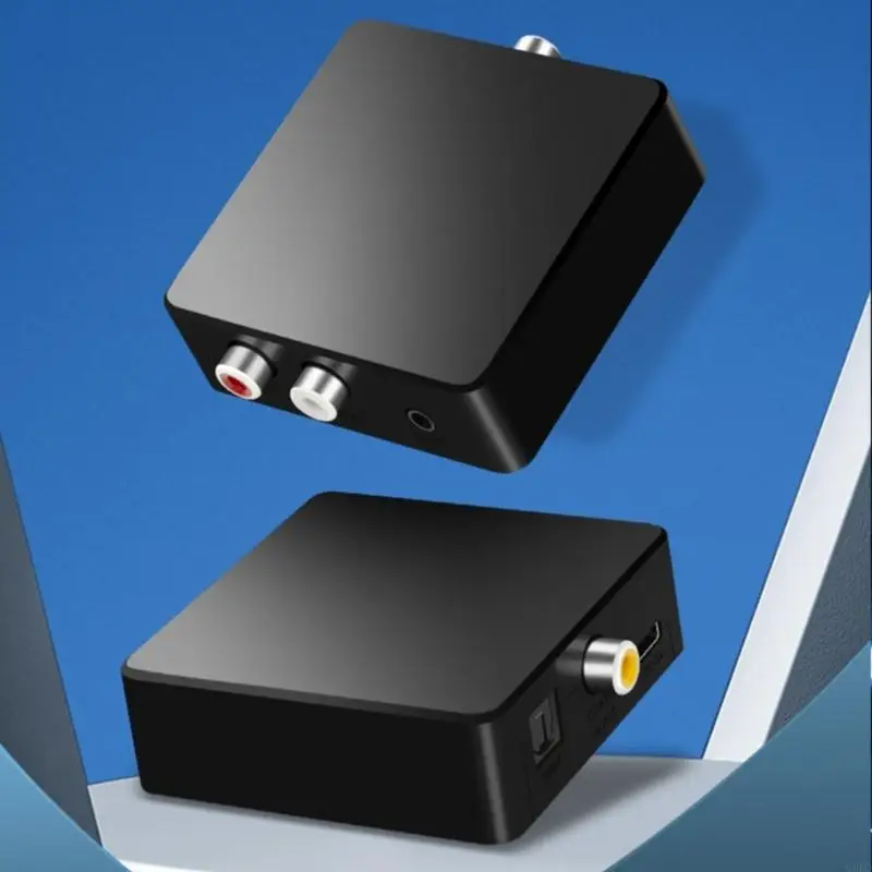 G6DD High Fidelitys Digital to Analog Audios Adapter สำหรับระบบทีวีและลำโพง