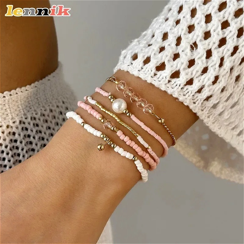 Seed Bead Tube - Zestaw bransoletek z koralików 2026 Fashion