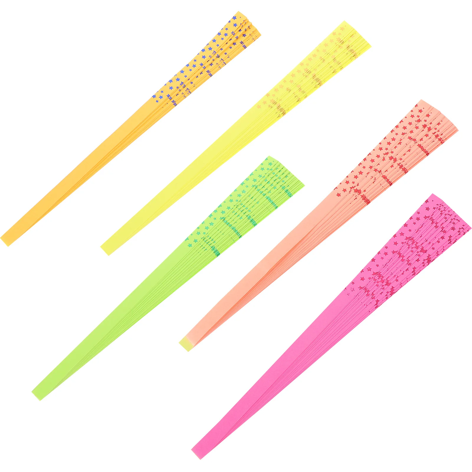 

10 Bags Lucky Star Origami Paper Strips Ideal for DIY Crafts Party Decoration Festival and Handcraft Gifts Origami Paper Strips