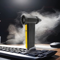 Electric Blower Powerful Snow Dust Car Dryer Handheld Turbo Jet Fan Brushless Motor Mini High-Speed Dust Fan for Home Garage