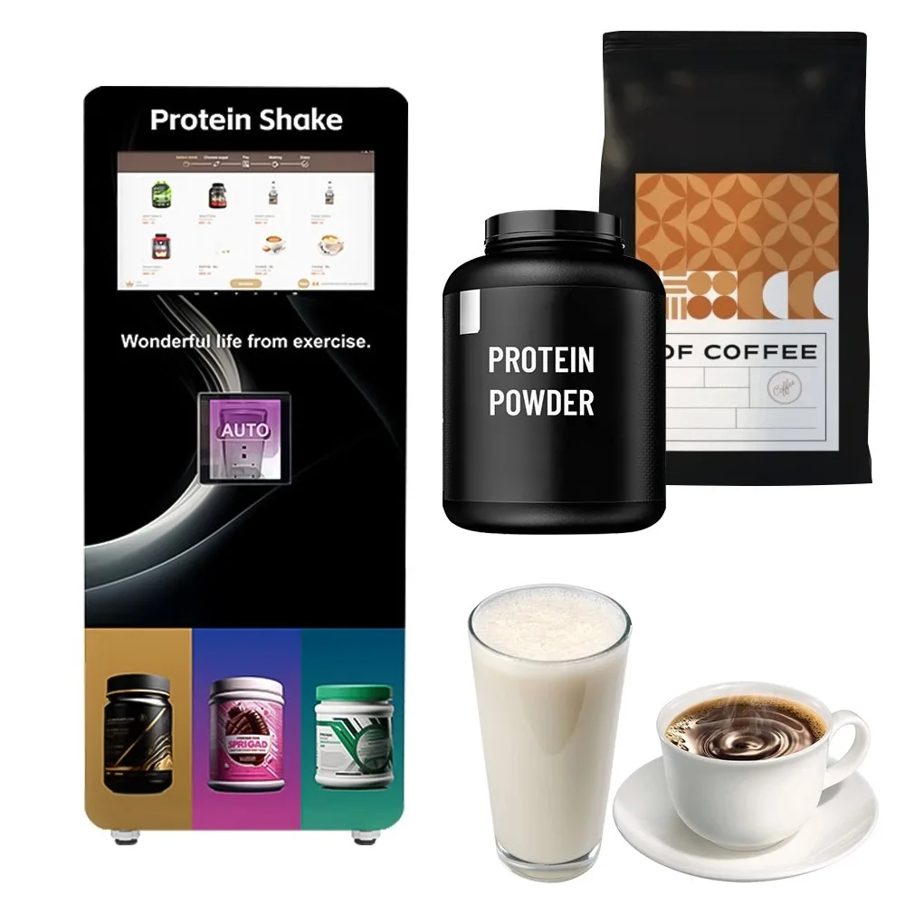 Automatic Protein Fitness Vending Machine Protein Vending Machine with Touch