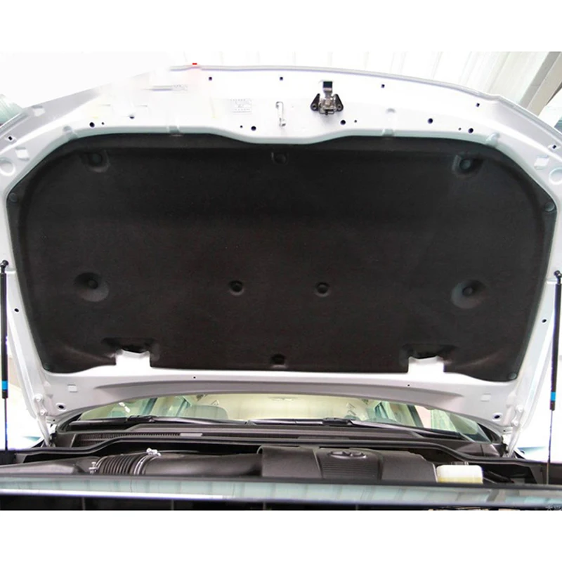 2016-2019 Heat Sound Insulation Cotton Pad for Toyota Land Cruiser 2016 2017 2018 2019 Accessories Soundproof Firewall Mat 2