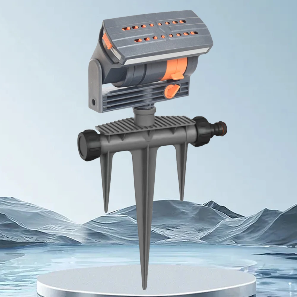 Arroseur oscillant automatique d'arrosage de jardin, dispositif d'arrosage de balançoire de pelouse à flux réglable pour plantes, herbes et fleurs