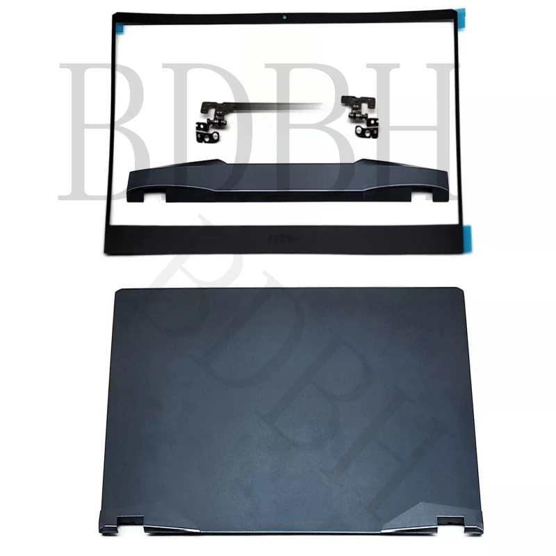 For MSI GE66 Raider 10SD 10SE 10SF MS-1541 MS-1543 Laptop LCD Back Cover Bezel Hinges Cover Set Replacement Parts