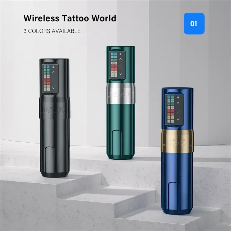 

Tattoo Pen Power Supply Wireless Tattoo Rotary Machine Pen With 2400mAh Battery Capacity for Body Art Imported Motor Stroke3.5mm