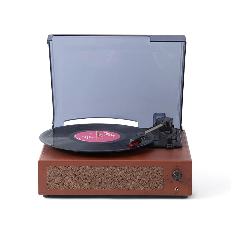 

Vintage phonograph Amazon bluetooth audio record player plus dust cover vinyl record player