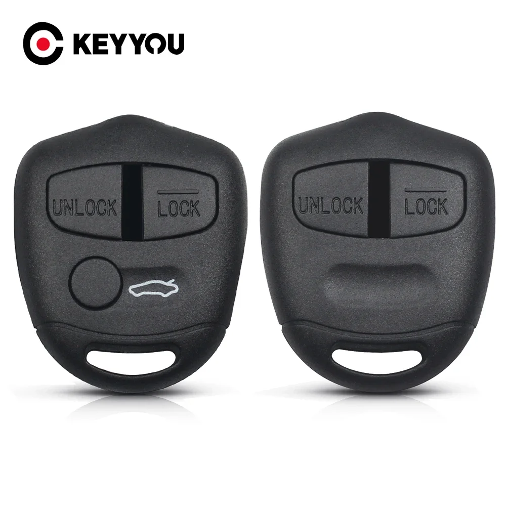 

KEYYOU 10pcs 2/3 Buttons Remote Car Key Shell Fob Case For Mitsubishi Pajero Sport Outlander Lancer Grandis ASX Without Blade