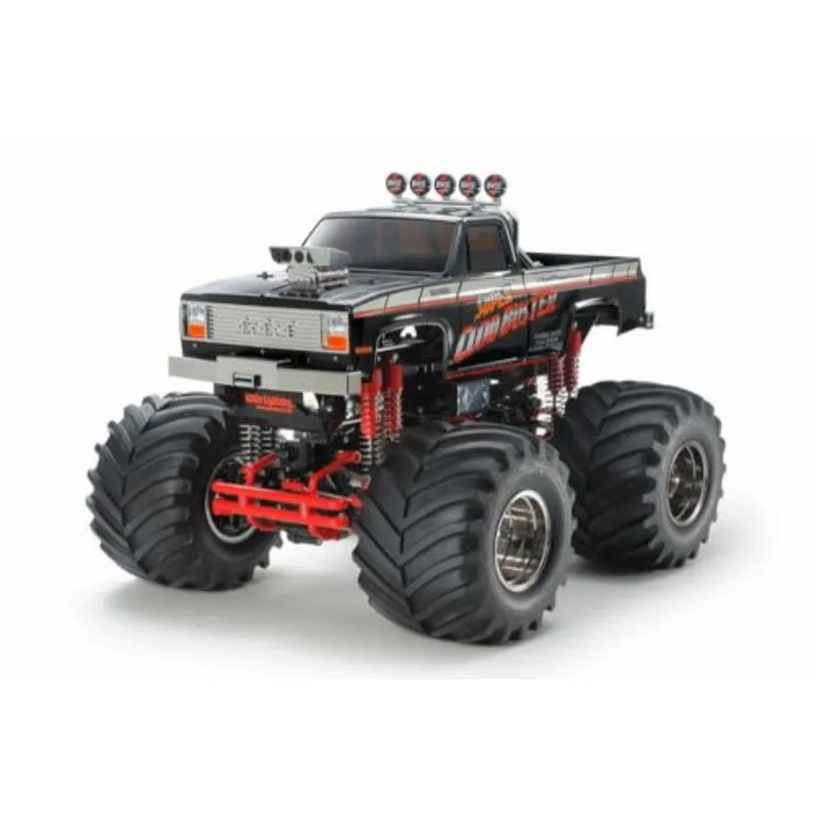1/10 Off-Road Electric Truck Kit in Black with Advanced Materials for Extreme Terrain Performance