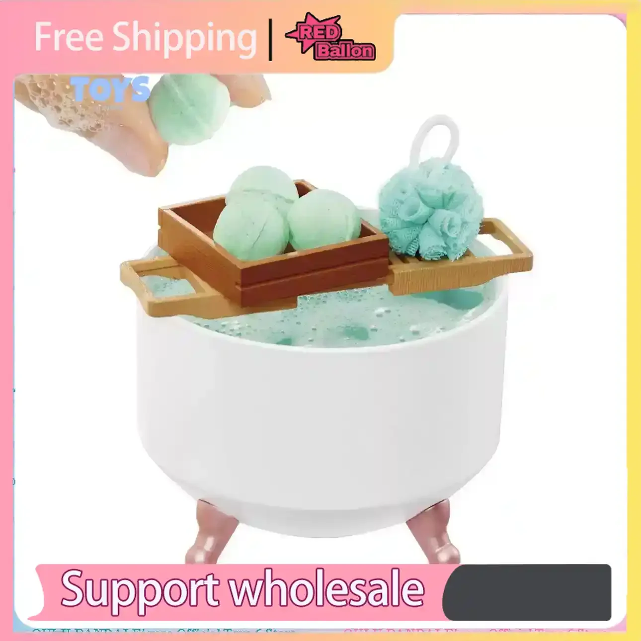 

Miniverse SPA Series Vol.2 - Mini Blind Ball / MGA Scented Bath Ball, Soap &Bath Salt DIY Capsule Toy Holiday and birthday gifts